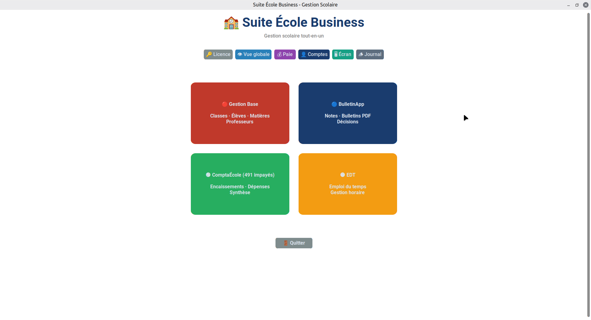 Nouveauté : Pack BUSINESS