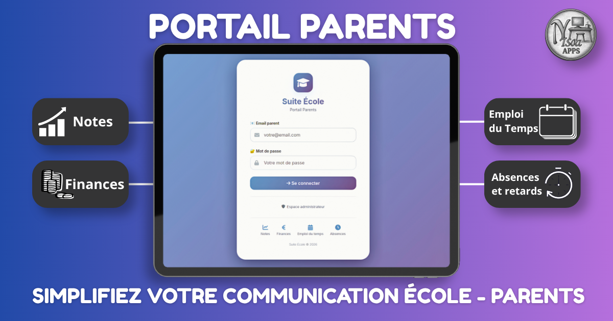 Nouveauté : Portail Parents